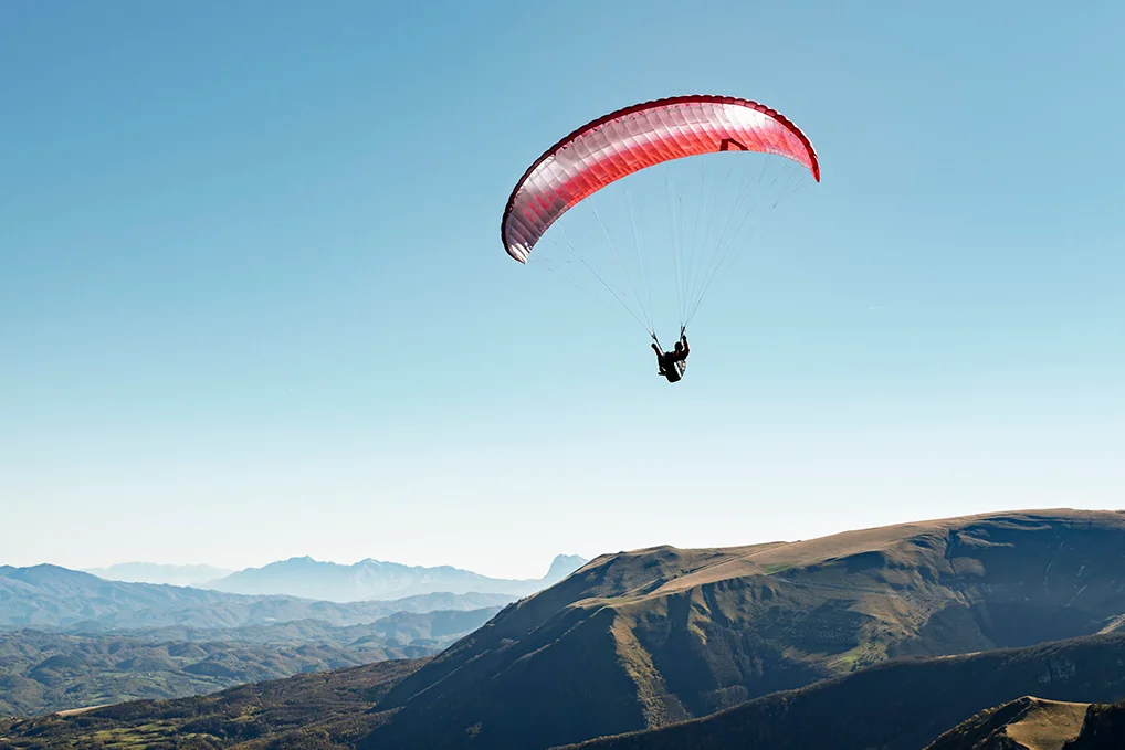 Paragleiten mit Skywalk Mescal im Gleitflug